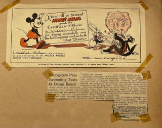 NEW LONDON, CT GIRL GROWS UP SCRAPBOOKS 1930s - 1950s