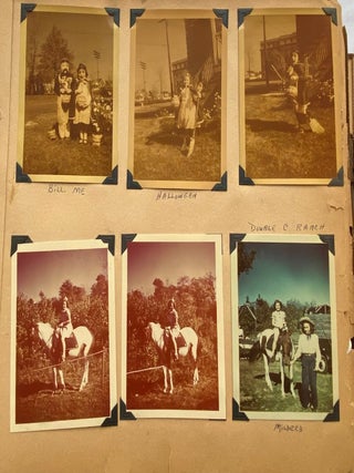 NEW LONDON, CT GIRL GROWS UP SCRAPBOOKS 1930s - 1950s