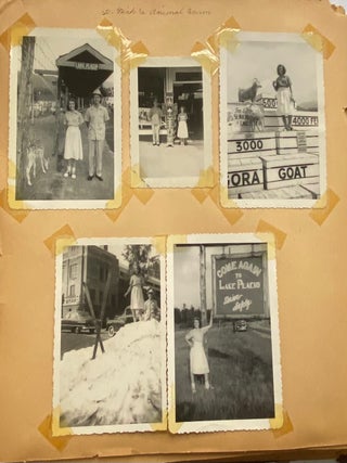 NEW LONDON, CT GIRL GROWS UP SCRAPBOOKS 1930s - 1950s