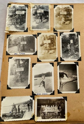 NEW LONDON, CT GIRL GROWS UP SCRAPBOOKS 1930s - 1950s