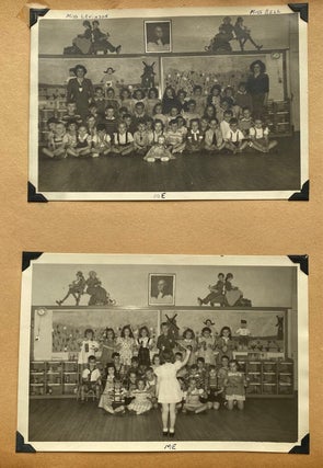 NEW LONDON, CT GIRL GROWS UP SCRAPBOOKS 1930s - 1950s