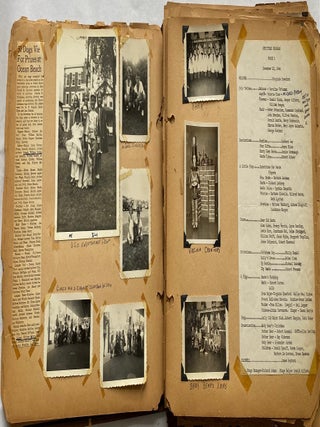 NEW LONDON, CT GIRL GROWS UP SCRAPBOOKS 1930s - 1950s