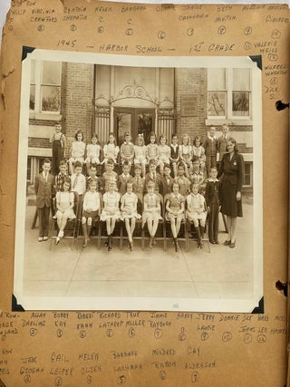NEW LONDON, CT GIRL GROWS UP SCRAPBOOKS 1930s - 1950s