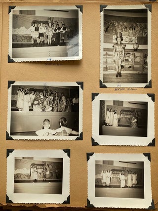 NEW LONDON, CT GIRL GROWS UP SCRAPBOOKS 1930s - 1950s