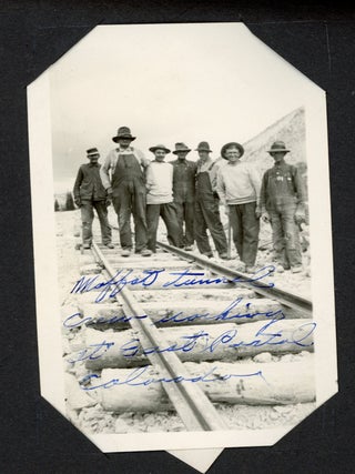 1920s SOAP SALESMAN TRAVELS TO WYOMING COLORADO UTAH etc PHOTO ALBUM