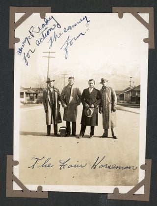 1920s SOAP SALESMAN TRAVELS TO WYOMING COLORADO UTAH etc PHOTO ALBUM