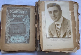 Item #697 1909-1924 ACTOR MILTON BOYLE VAUDEVILLE PHOTO ALBUM/SCRAPBOOKS