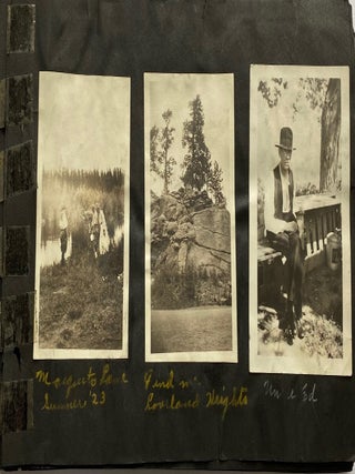 COLORADO - TWO 1920s PHOTO ALBUMS