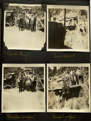 COLORADO - TWO 1920s PHOTO ALBUMS