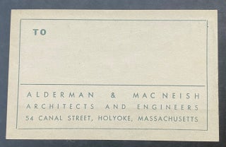 ARCHITECT PHOTO ALBUM SCRAPBOOK - WESTERN MASSACHUSETTS c. 1960s