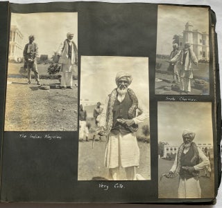 Item #704 1910s INDIA PHOTO ALBUM - EX-PATS WORKING FOR ANGUS JUTE CO., CALCUTTA