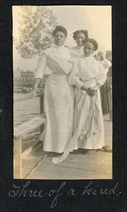 Item #714 1908 BUCKEYE LAKE OHIO PHOTO ALBUM