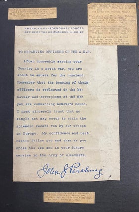 WWI AMERICAN EXPEDITIONARY FORCES in FRANCE PHOTO ALBUM