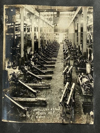 WWI AMERICAN EXPEDITIONARY FORCES in FRANCE PHOTO ALBUM