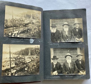 EARLY 1910s PHOTO ALBUM - SAILING - MAINE & MASSACHUSETTS