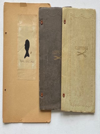 HAND-CUT SILHOUETTE ALBUMS EARLY 1930s