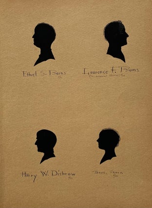 HAND-CUT SILHOUETTE ALBUMS EARLY 1930s