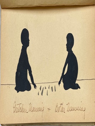 HAND-CUT SILHOUETTE ALBUMS EARLY 1930s
