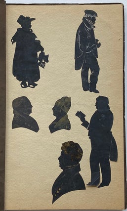 HAND-CUT SILHOUETTE ALBUMS EARLY 1930s