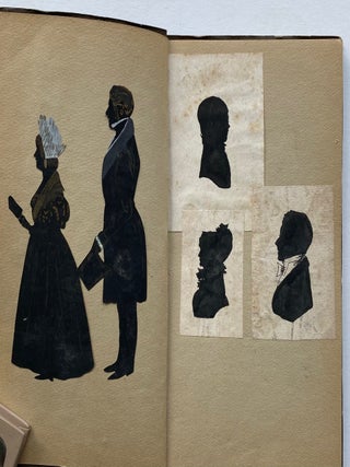 HAND-CUT SILHOUETTE ALBUMS EARLY 1930s