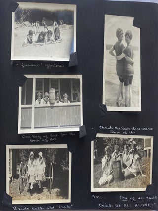 WOMEN HAVING FUN 1906-1920 PHOTO ALBUM - CT and RI