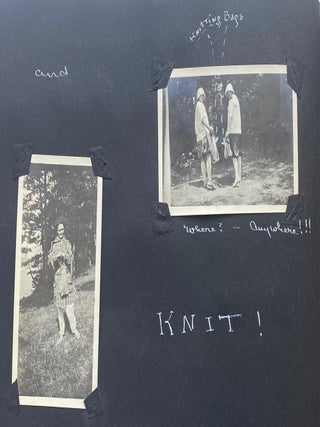 WOMEN HAVING FUN 1906-1920 PHOTO ALBUM - CT and RI