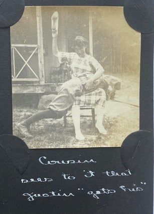WOMEN HAVING FUN 1906-1920 PHOTO ALBUM - CT and RI
