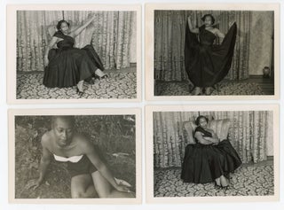 SOMEONE'S MUSE - AFRICAN AMERICAN WOMAN POSES FOR THE CAMERA PHOTO LOT