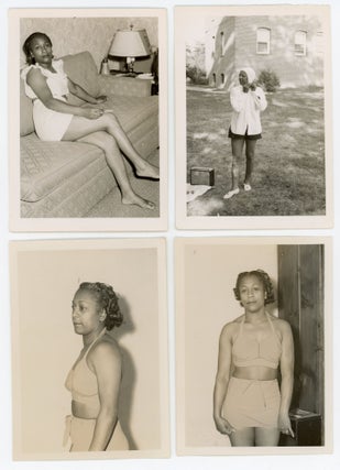 SOMEONE'S MUSE - AFRICAN AMERICAN WOMAN POSES FOR THE CAMERA PHOTO LOT