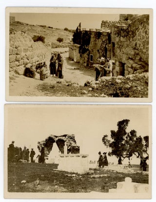 PALESTINE - IDENTIFIED REAL PHOTO POSTCARDS FROM 1913