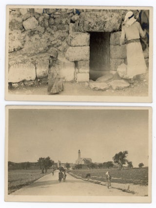 PALESTINE - IDENTIFIED REAL PHOTO POSTCARDS FROM 1913