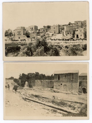 PALESTINE - IDENTIFIED REAL PHOTO POSTCARDS FROM 1913
