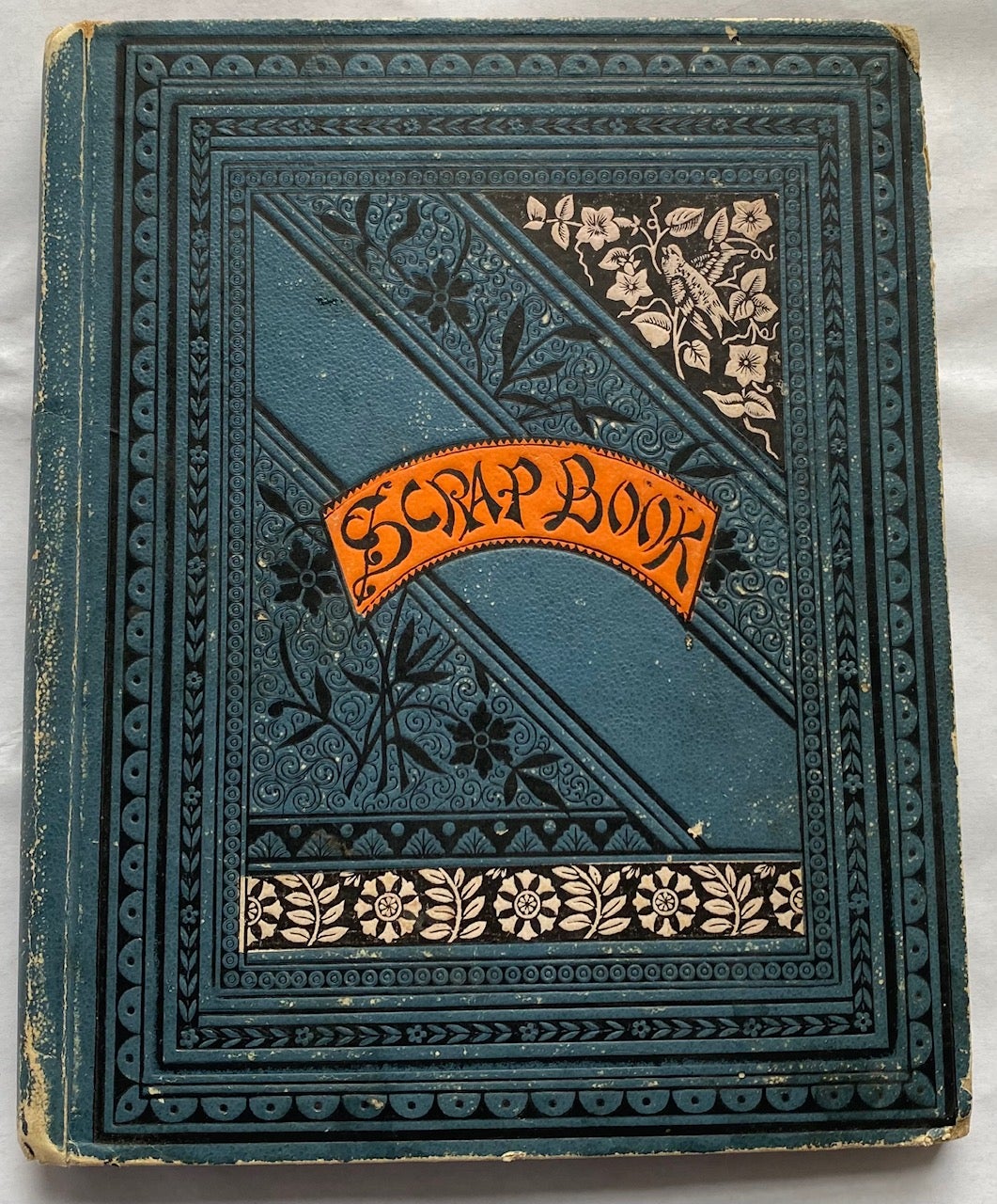 1890's Victorian, Turn of the Century, Children's SCRAP BOOK with Orna –  TheBoxSF