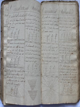 HANDWRITTEN MATH CYPHER SAMUEL JONES, WARREN COUNTY NJ 1834-1840