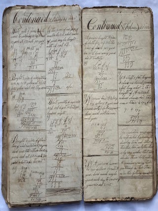 HANDWRITTEN MATH CYPHER SAMUEL JONES, WARREN COUNTY NJ 1834-1840