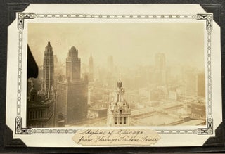 Item #759 MIDWEST PHOTO ALBUM 1920s - CHICAGO, ONONDAGA CAVES, etc