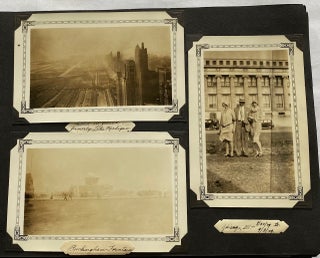 MIDWEST PHOTO ALBUM 1920s - CHICAGO, ONONDAGA CAVES, etc.