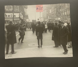 NYC NEWSPAPER LABOR STRIKE 1962-1963 PHOTO ALBUM