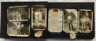 A BOY'S FIRST ATTEMPT AT TAKING SNAPSHOTS - PHOTO ALBUM 1930s