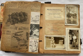 1927-1933 NAVY, COASTGUARD, PROHIBITION, PHOTO ALBUM and SCRAPBOOK