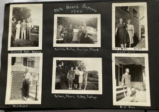 ST ROSE HOSPITAL - GREAT BEND, KANSAS - 1940 A NURSE GRADUATES PHOTO ALBUM