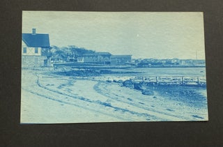 c. 1900 STUNNING CYANOTYPE PHOTOS of SOUTH EASTERN MASSACHUSETTS PHOTO ALBUM