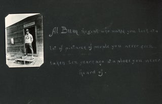 1920 WYOMING - ENGINEER on LINCOLN HIGHWAY - PHOTO ALBUM