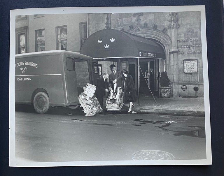 Item #781 1940s SWEDISH SMORGASBORD NYC RESTAURANT PHOTO ALBUM