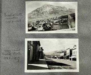 GUNNISON COUNTY COLORADO 1917 PHOTO ALBUM
