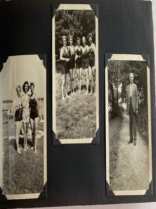 METICULOUSLY ANNOTATED PHOTO ALBUMS POCONO PINES PA 1943-1949