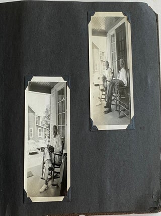 METICULOUSLY ANNOTATED PHOTO ALBUMS POCONO PINES PA 1943-1949