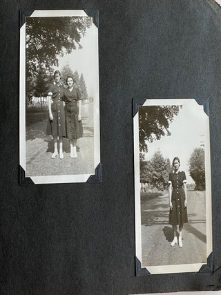 METICULOUSLY ANNOTATED PHOTO ALBUMS POCONO PINES PA 1943-1949