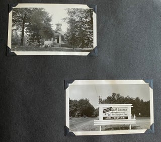 METICULOUSLY ANNOTATED PHOTO ALBUMS POCONO PINES PA 1943-1949