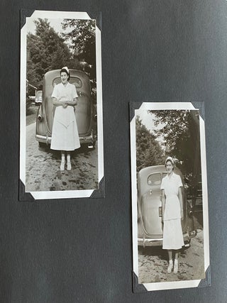 METICULOUSLY ANNOTATED PHOTO ALBUMS POCONO PINES PA 1943-1949